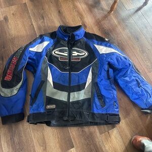 Castle Mens Snow mobile racing winter jacket XL